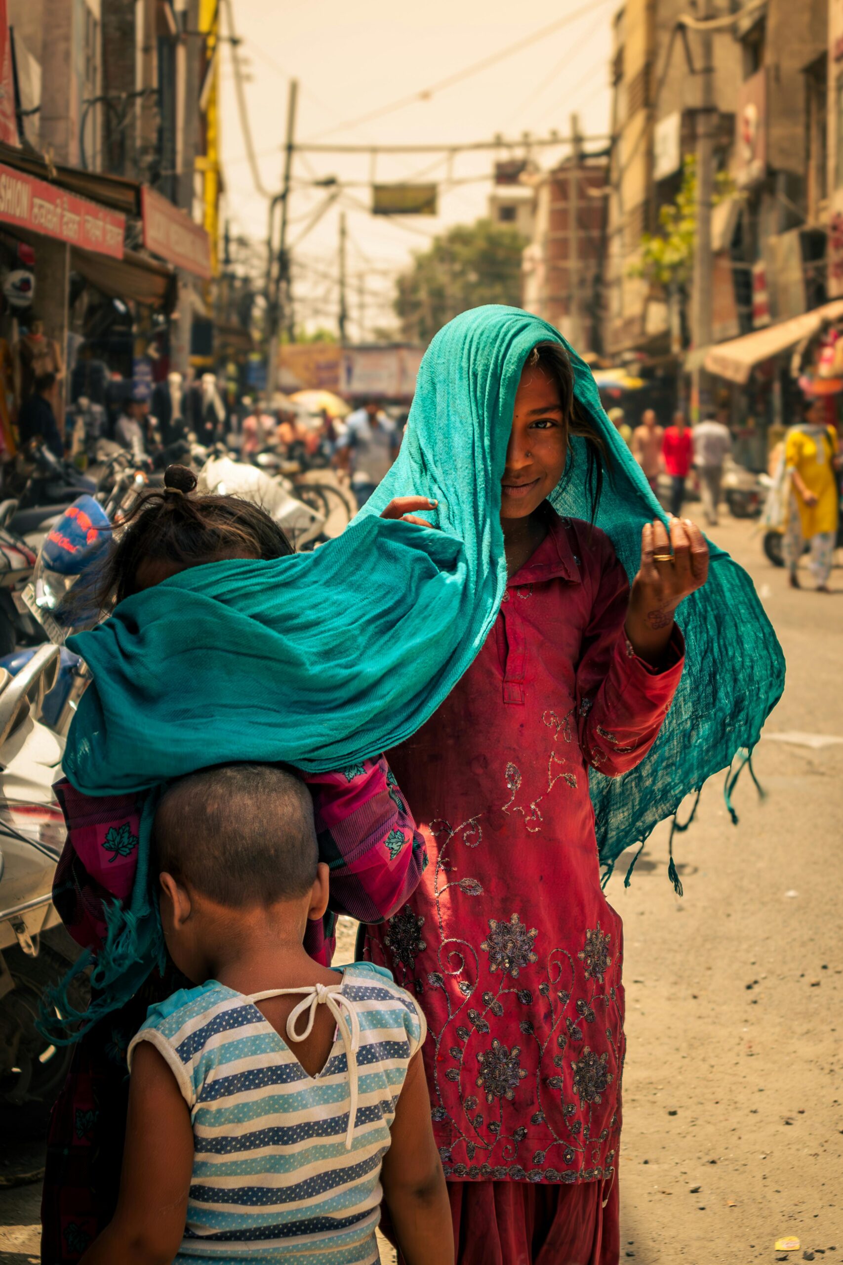 Vibrant street life in Jalandhar, capturing local culture and people.